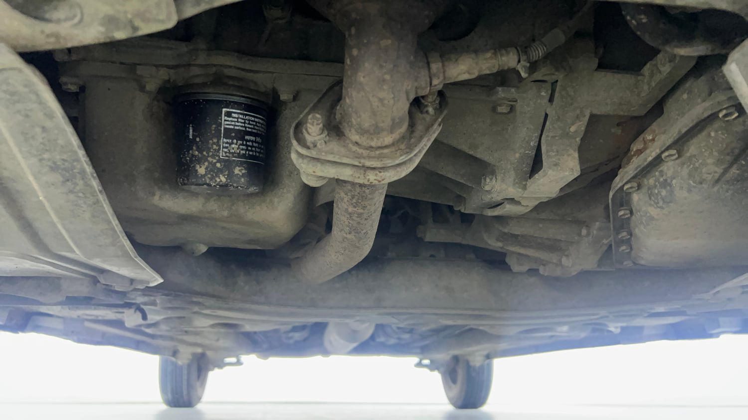 Used 2012 Maruti Suzuki Swift Dzire Automatic Petrol Automatic extra FRONT LEFT UNDERBODY VIEW