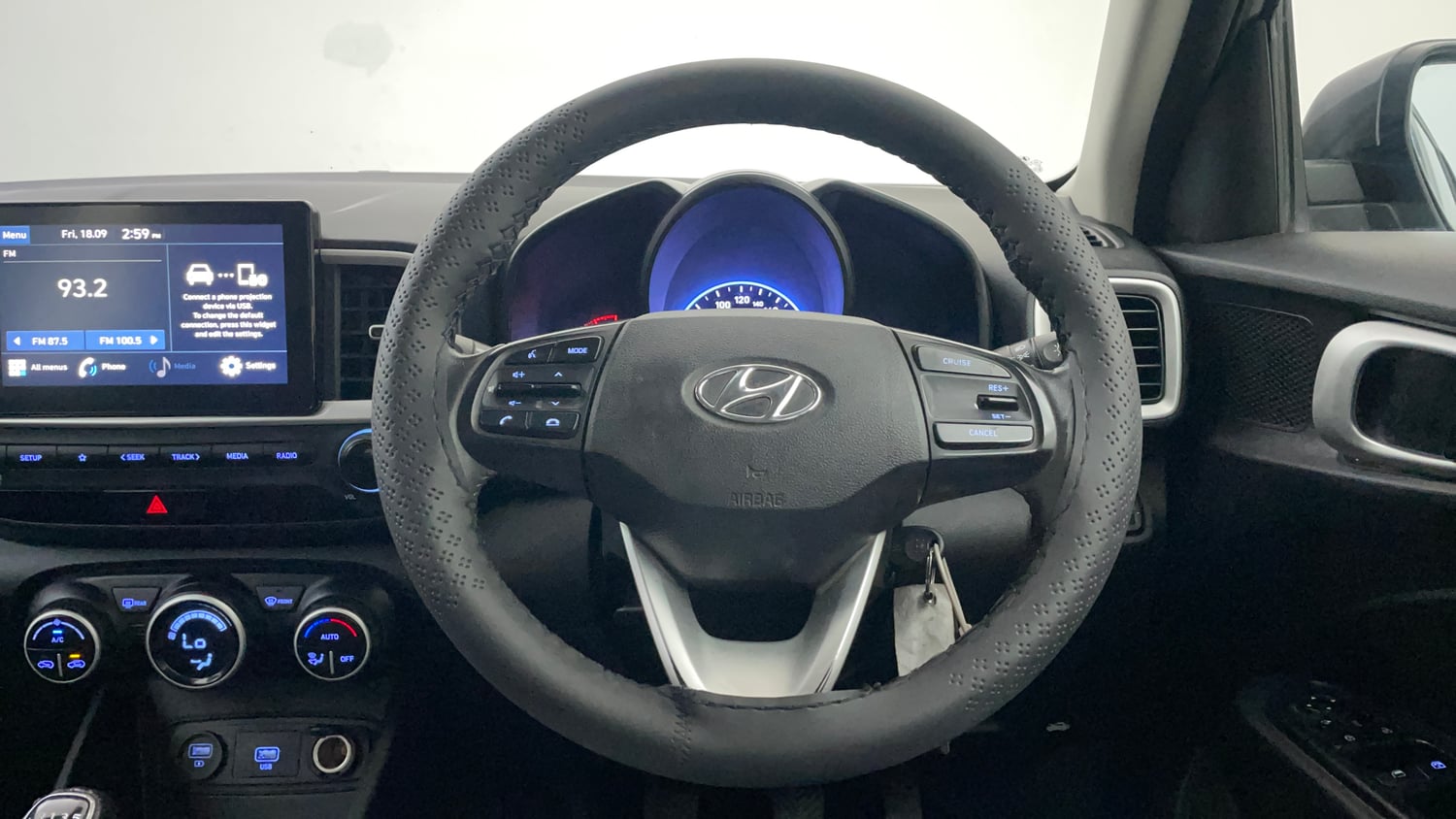 Used 2021 Hyundai Venue SX 1.0 Turbo Petrol Manual interior STEERING VIEW