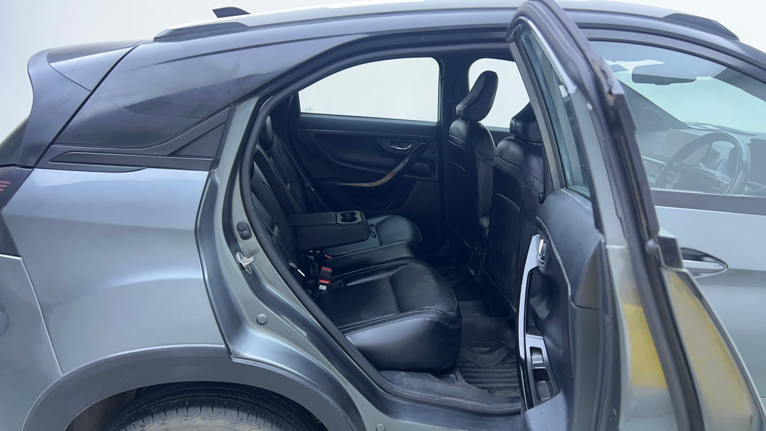 Used 2025 Tata Nexon Fearless Plus S 1.2 Revotron Petrol 7DCA DT Petrol Automatic interior RIGHT SIDE REAR DOOR CABIN VIEW