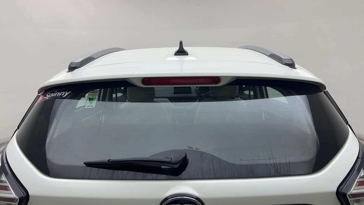 Used 2023 Tata Nexon XZA Plus (L) Petrol Automatic exterior BACK WINDSHIELD VIEW