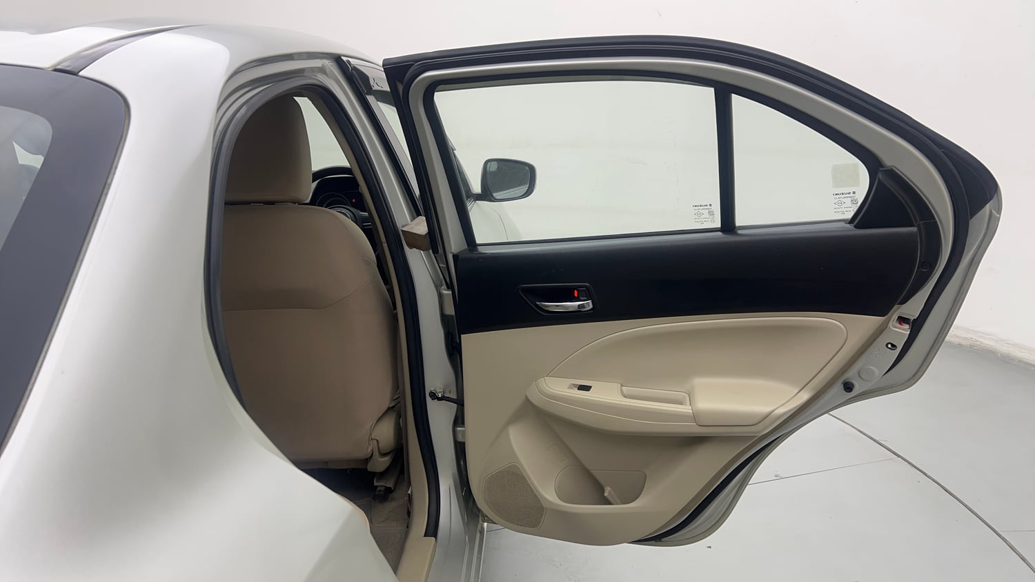 Used 2017 Maruti Suzuki Dzire VXi Petrol Manual interior RIGHT REAR DOOR OPEN VIEW