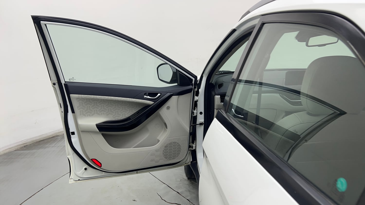 Used 2023 Tata Nexon XZA Plus (L) Petrol Automatic interior LEFT FRONT DOOR OPEN VIEW