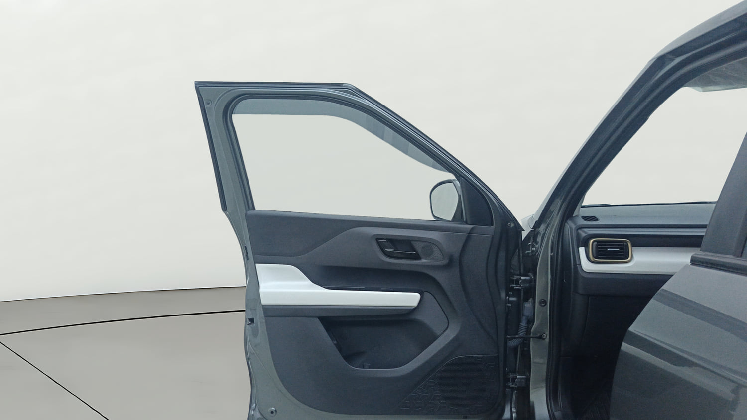 Used 2024 Tata Punch Accomplished Dazzle Pack MT Petrol Manual interior LEFT FRONT DOOR OPEN VIEW