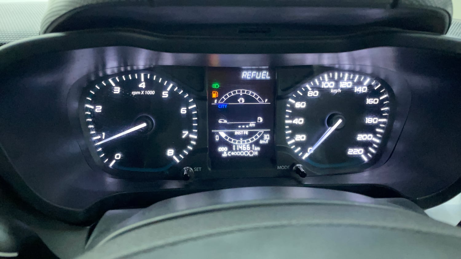 Used 2021 Tata Altroz XZ Diesel Diesel Manual interior CLUSTERMETER VIEW