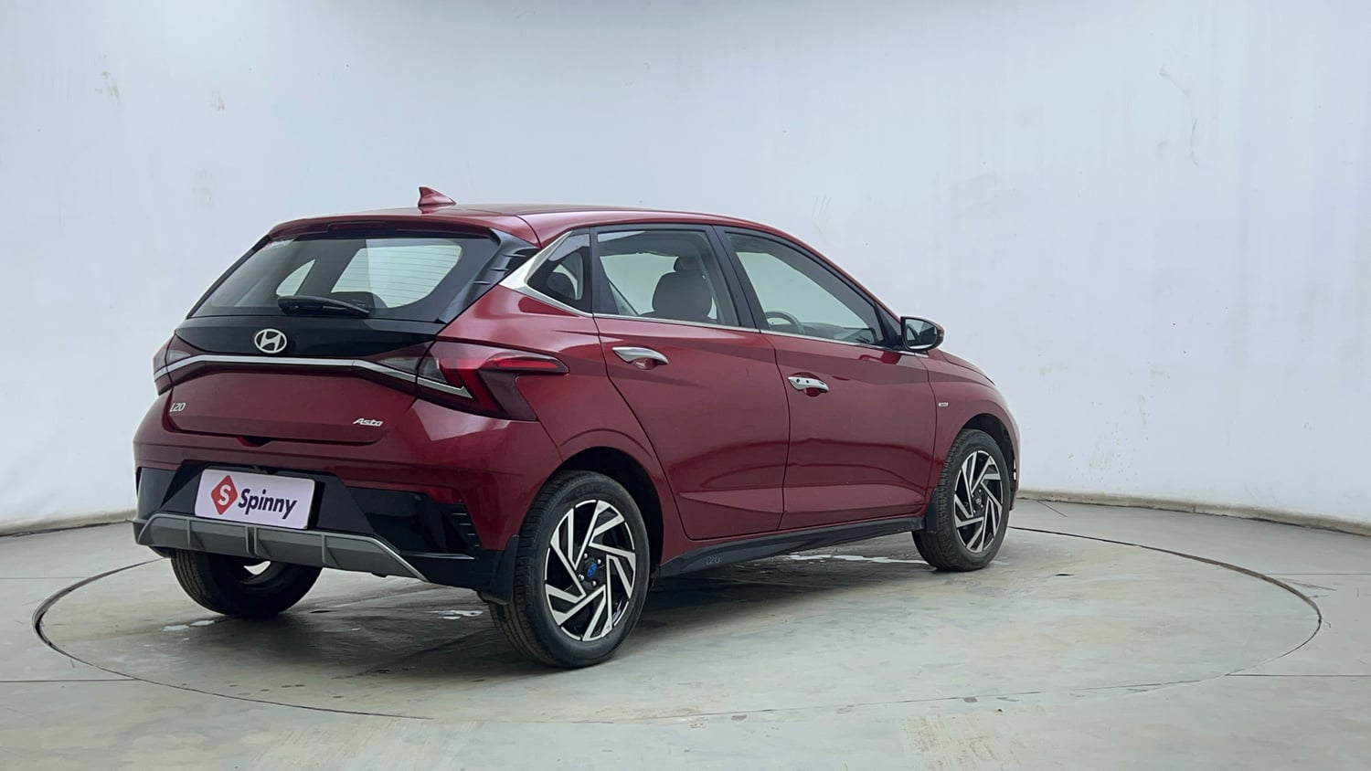 Used 2023 Hyundai New i20 Asta (O) 1.2 IVT Petrol Automatic exterior RIGHT REAR CORNER VIEW