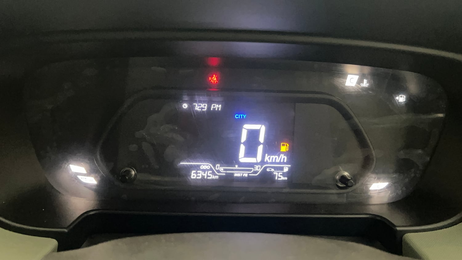 Used 2025 Tata Punch Adventure Plus Petrol Manual interior CLUSTERMETER VIEW