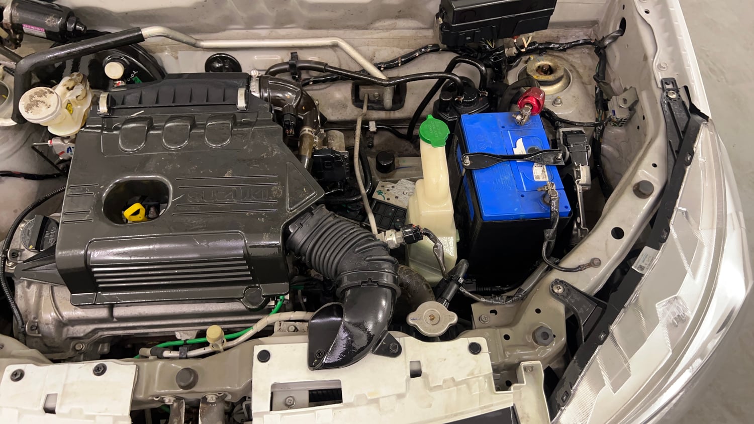 Used 2016 Maruti Suzuki Alto K10 VXi AMT Petrol Automatic engine ENGINE LEFT SIDE VIEW