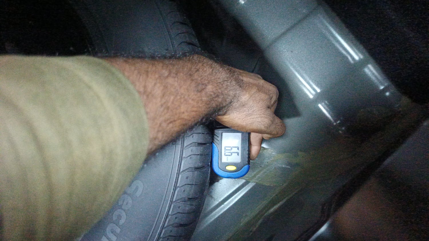 Used 2024 Tata Punch Accomplished Dazzle Pack MT Petrol Manual tyres SPARE TYRE VIEW