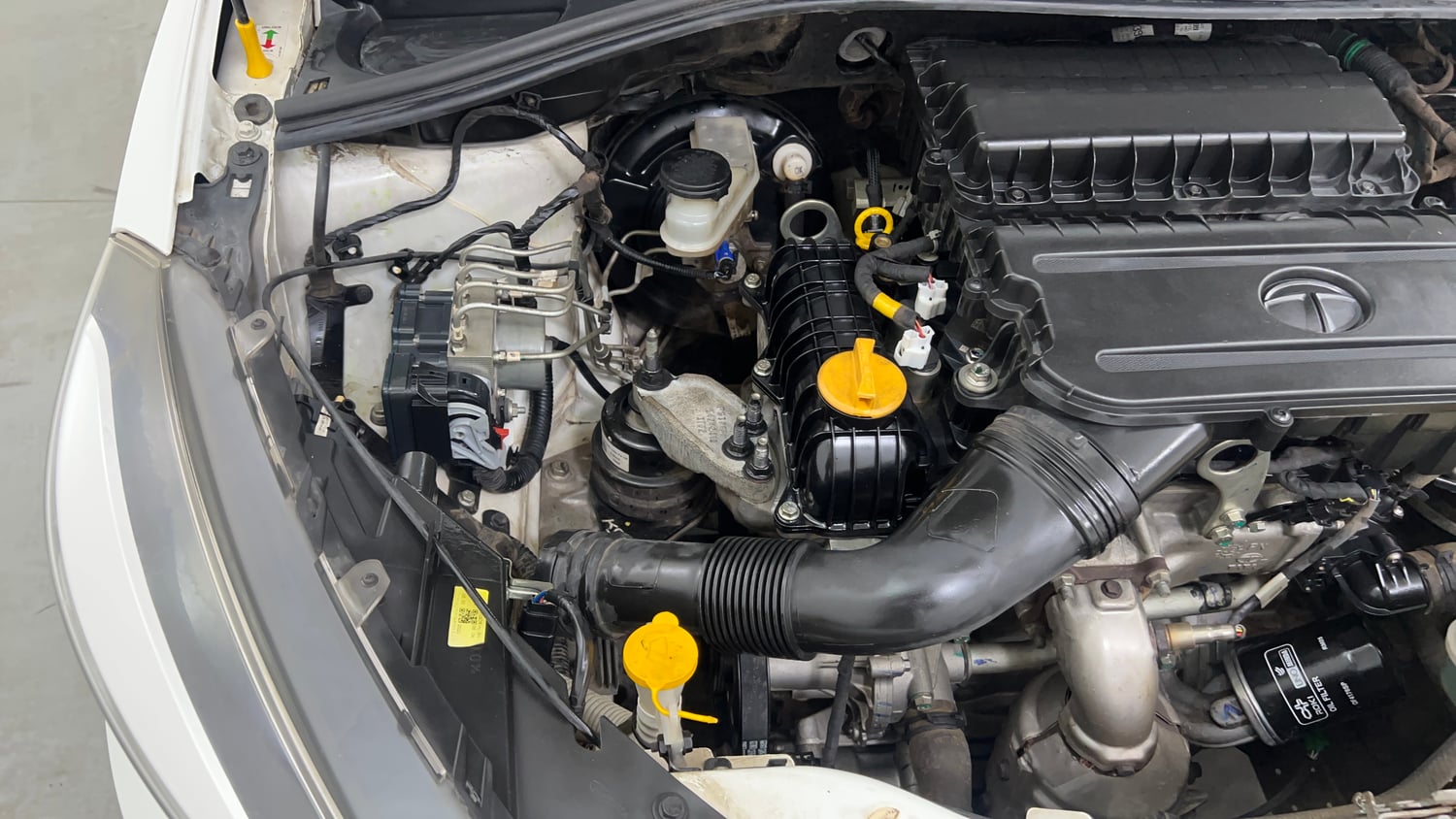 Used 2022 Tata Tigor XZ Plus CNG Cng Manual engine ENGINE RIGHT SIDE VIEW