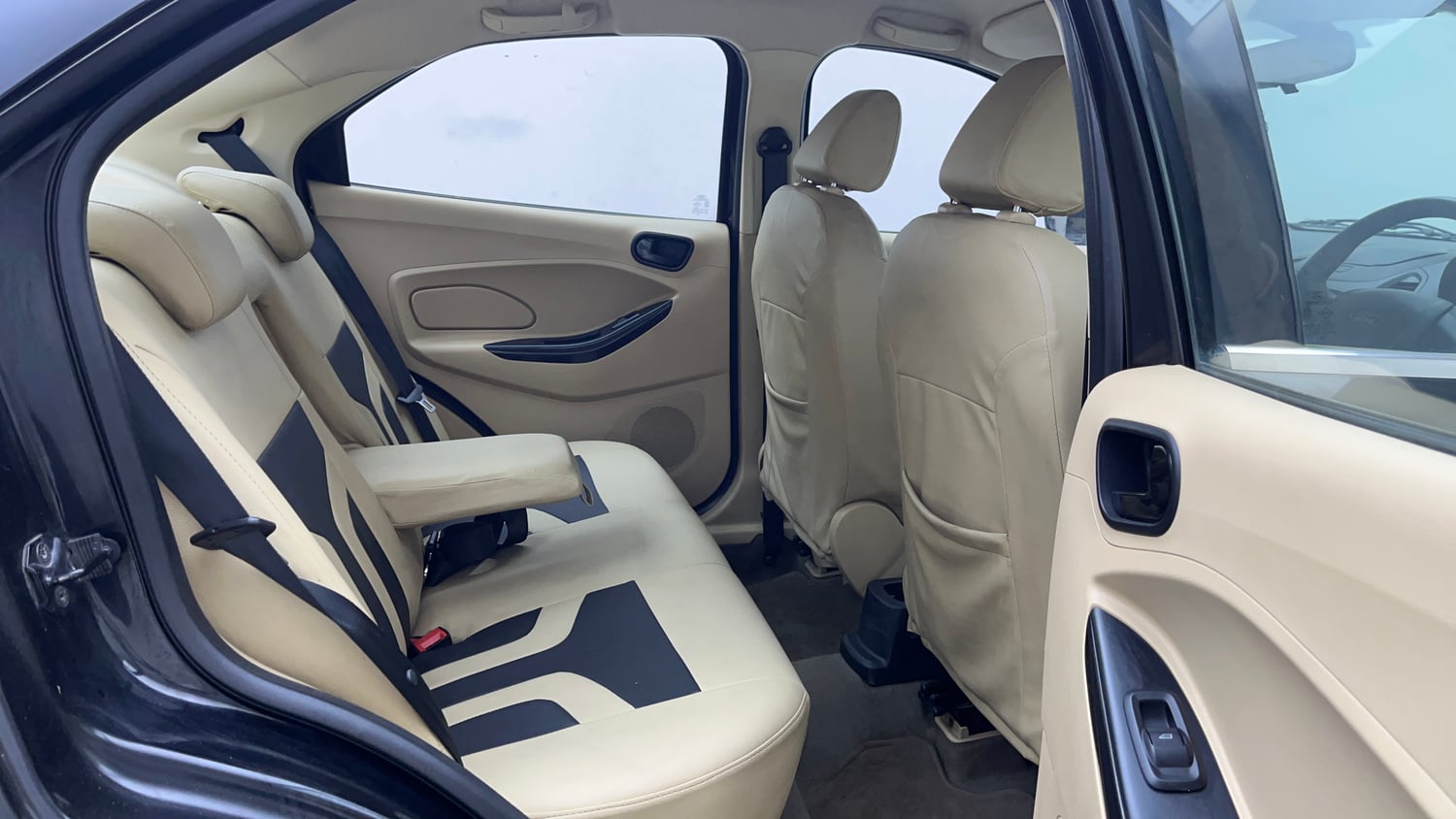 Used 2018 Ford Figo Aspire Trend 1.2 Ti-VCT Petrol Manual interior RIGHT SIDE REAR DOOR CABIN VIEW