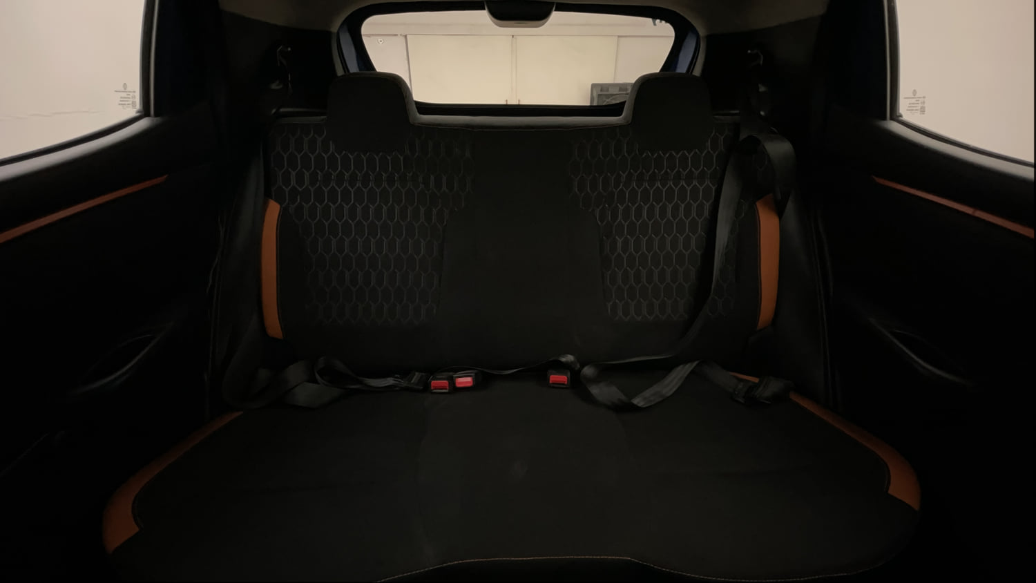 Used 2017 Renault Kwid CLIMBER 1.0 Petrol Manual interior REAR SEAT CONDITION VIEW