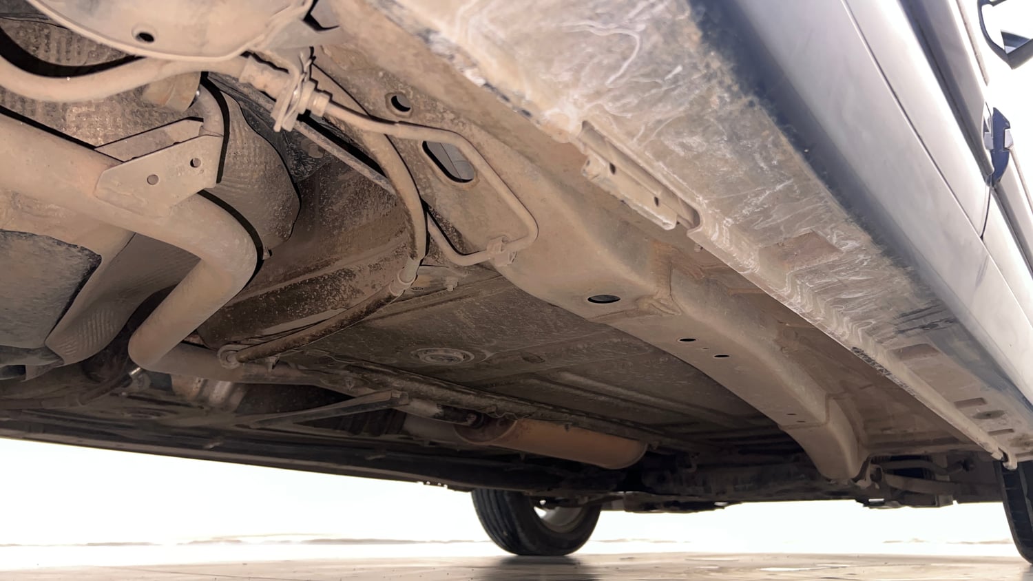 Used 2021 Maruti Suzuki Baleno Alpha Automatic Petrol Automatic extra REAR RIGHT UNDERBODY VIEW