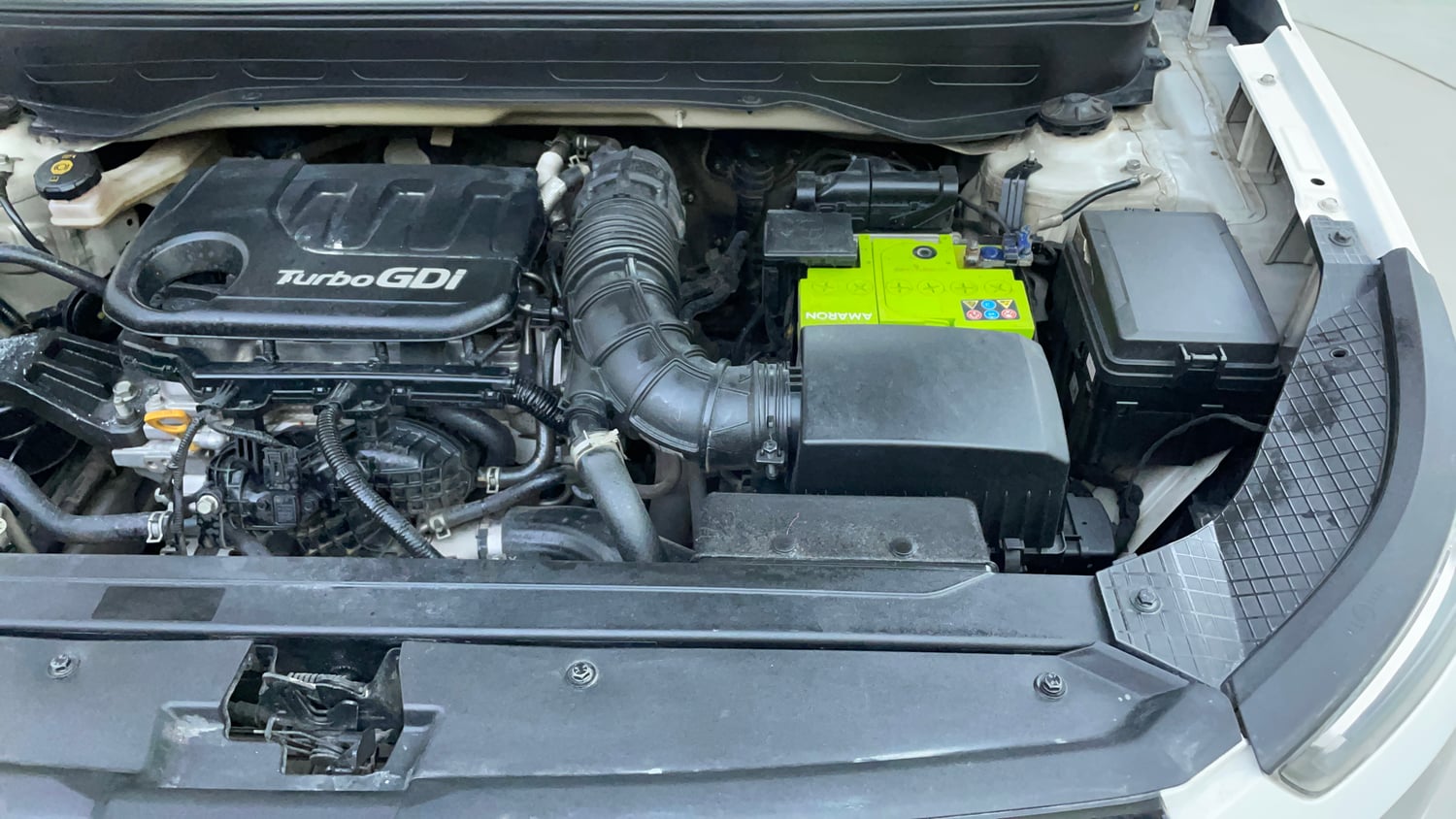 Used 2020 Hyundai Venue SX (O) 1.0 Turbo iMT Petrol Manual engine ENGINE LEFT SIDE VIEW