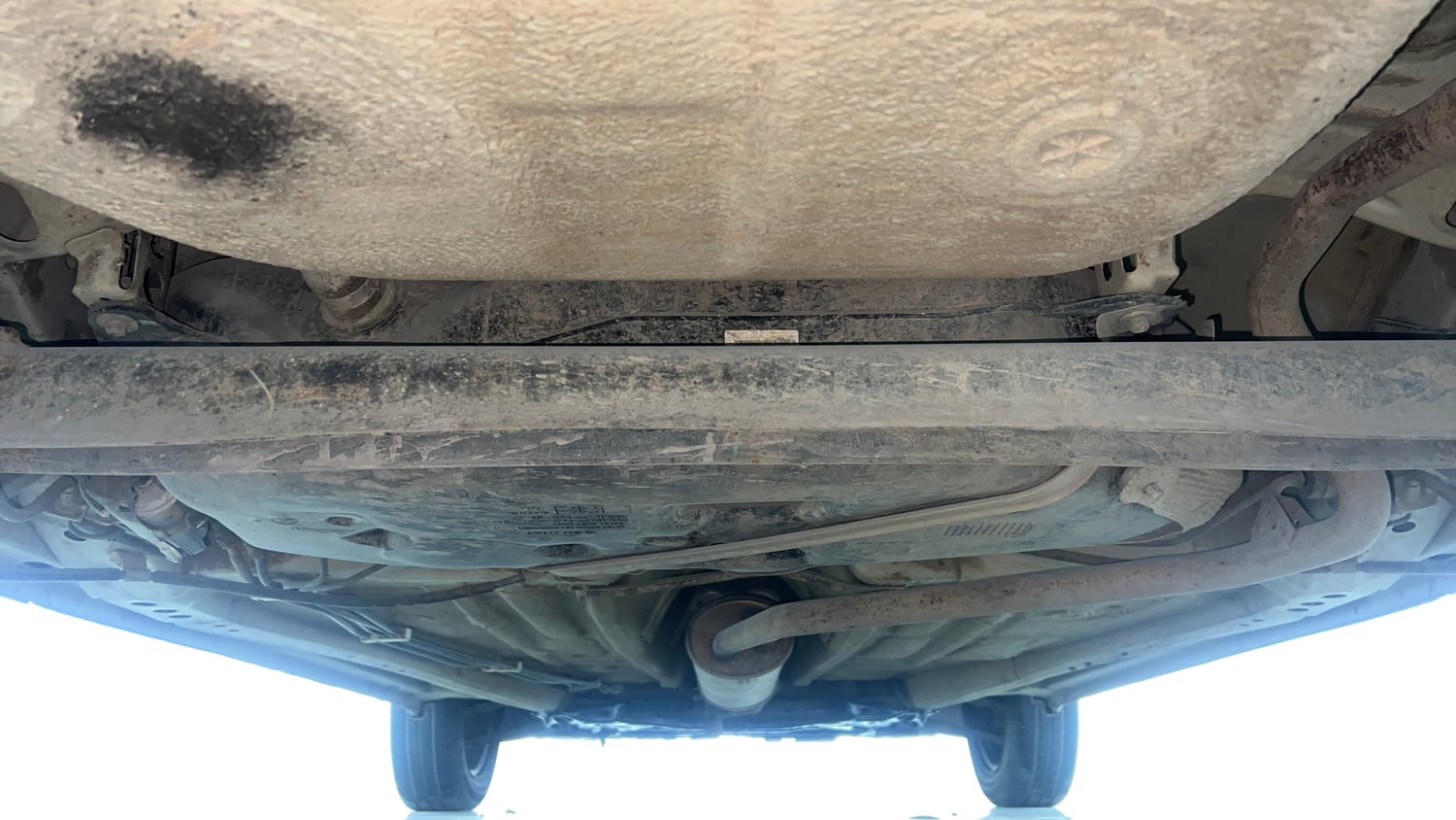 Used 2022 Maruti Suzuki Ignis Sigma 1.2 MT Petrol Manual extra REAR UNDERBODY VIEW (TAKEN FROM REAR)