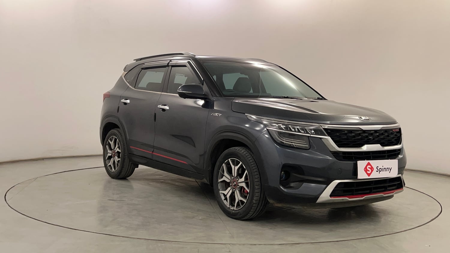 Used 2020 kia Seltos GTX Plus DCT 1.4 Petrol Automatic exterior RIGHT FRONT CORNER VIEW