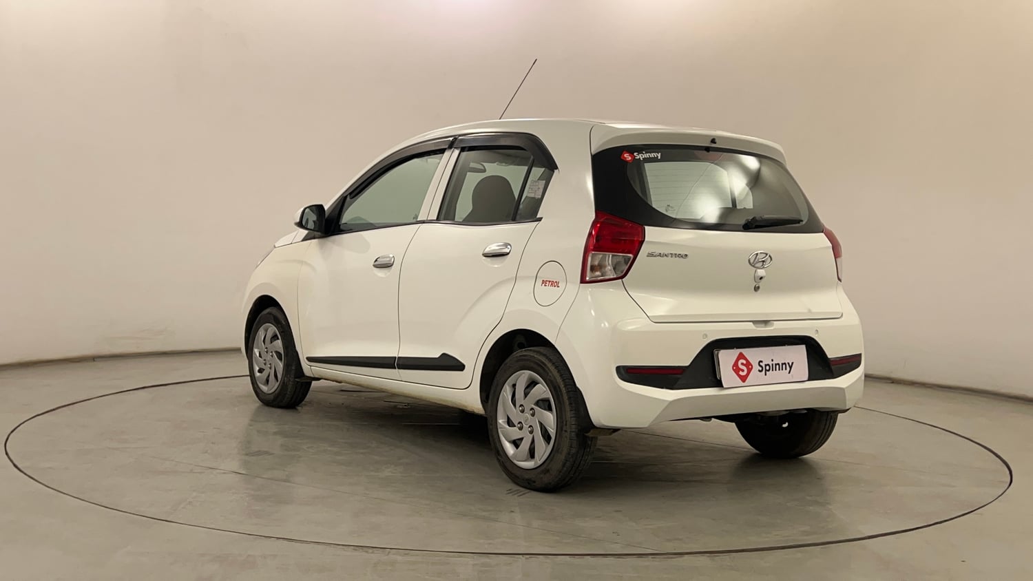 Used 2021 Hyundai Santro Asta Petrol Manual exterior LEFT REAR CORNER VIEW