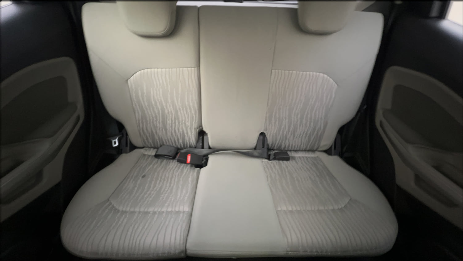Used 2015 Ford EcoSport Titanium 1.5 Ti-VCT AT Petrol Automatic interior REAR SEAT CONDITION VIEW