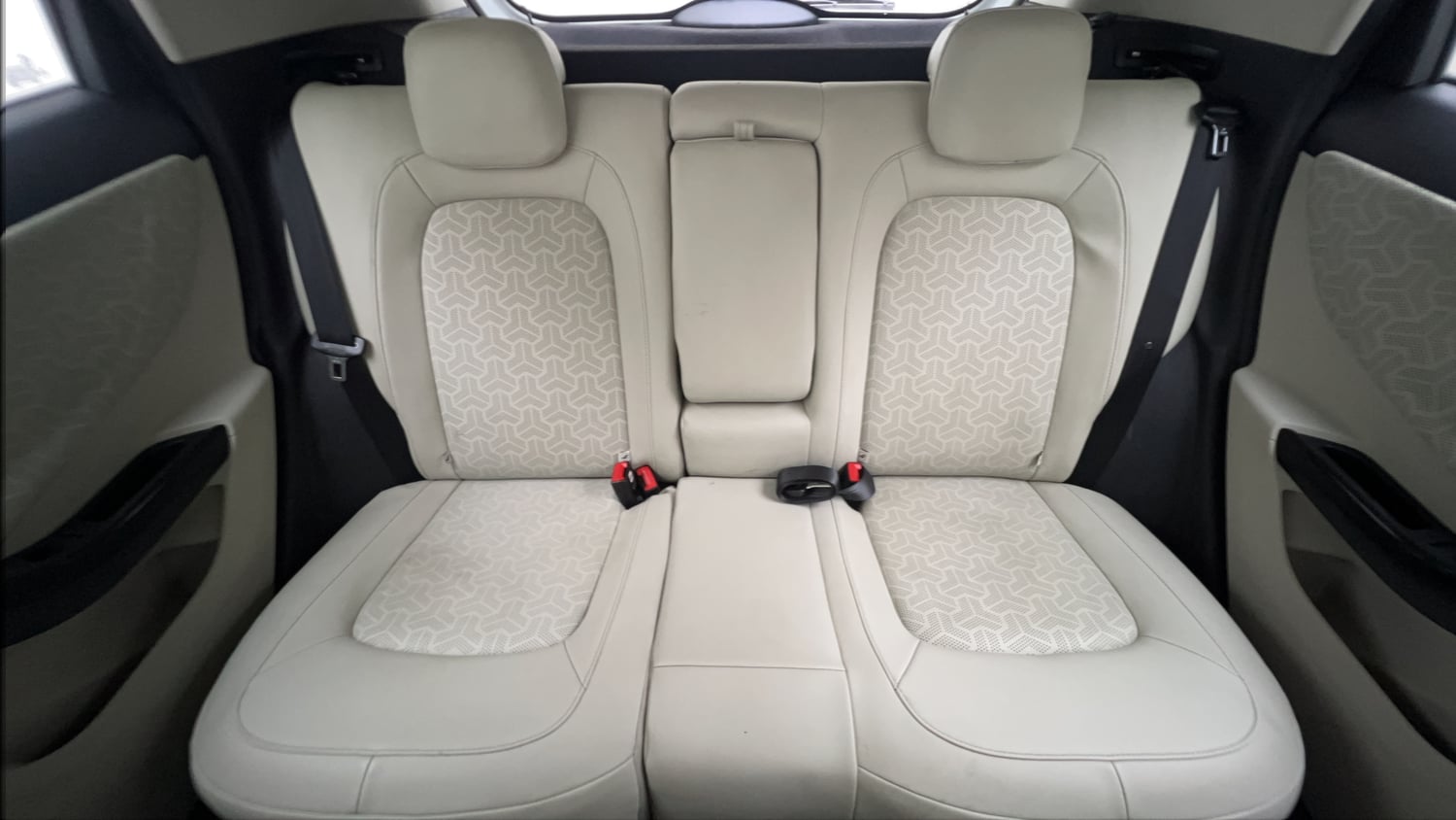 Used 2023 Tata Nexon XZA Plus (L) Petrol Automatic interior REAR SEAT CONDITION VIEW