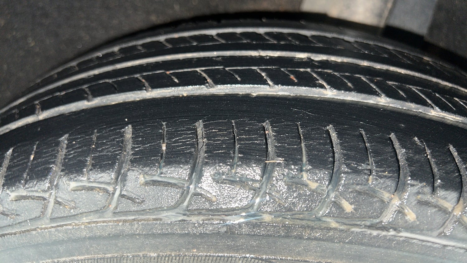Used 2019 Maruti Suzuki Baleno Delta Petrol Manual tyres LEFT REAR TYRE TREAD VIEW