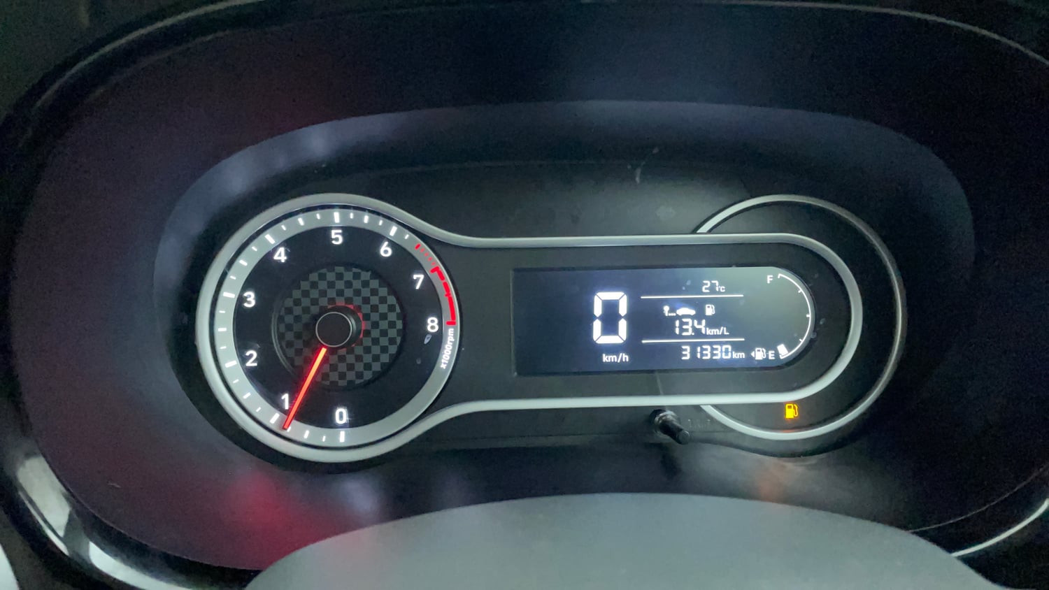 Used 2021 Hyundai Grand i10 Nios Sportz 1.2 Kappa VTVT Petrol Manual interior CLUSTERMETER VIEW