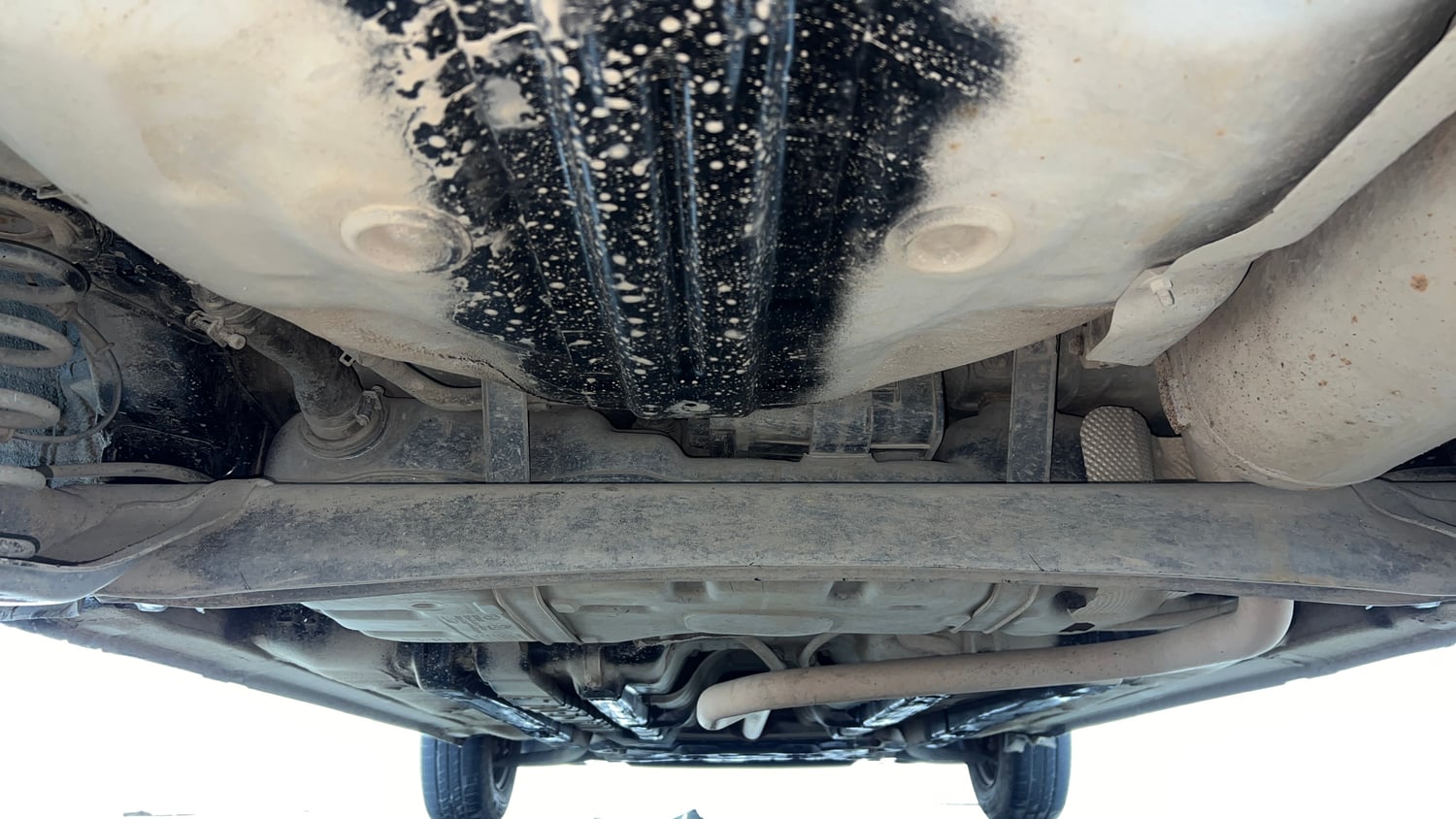 Used 2017 Hyundai Elite i20 Sportz 1.2 Petrol Manual extra REAR UNDERBODY VIEW (TAKEN FROM REAR)