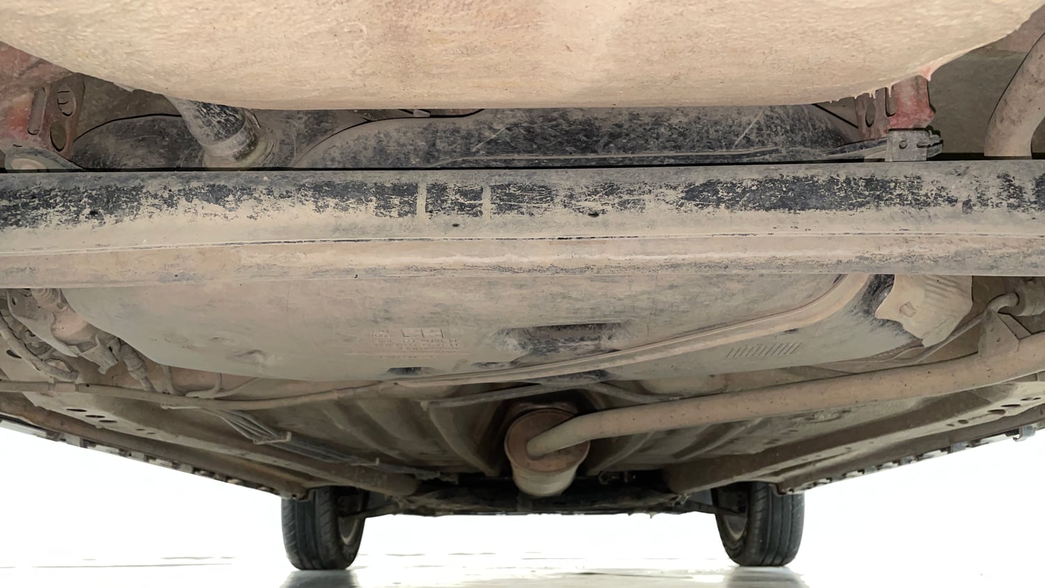 Used 2017 Maruti Suzuki Ignis Zeta 1.2 AMT Petrol Automatic extra REAR UNDERBODY VIEW (TAKEN FROM REAR)