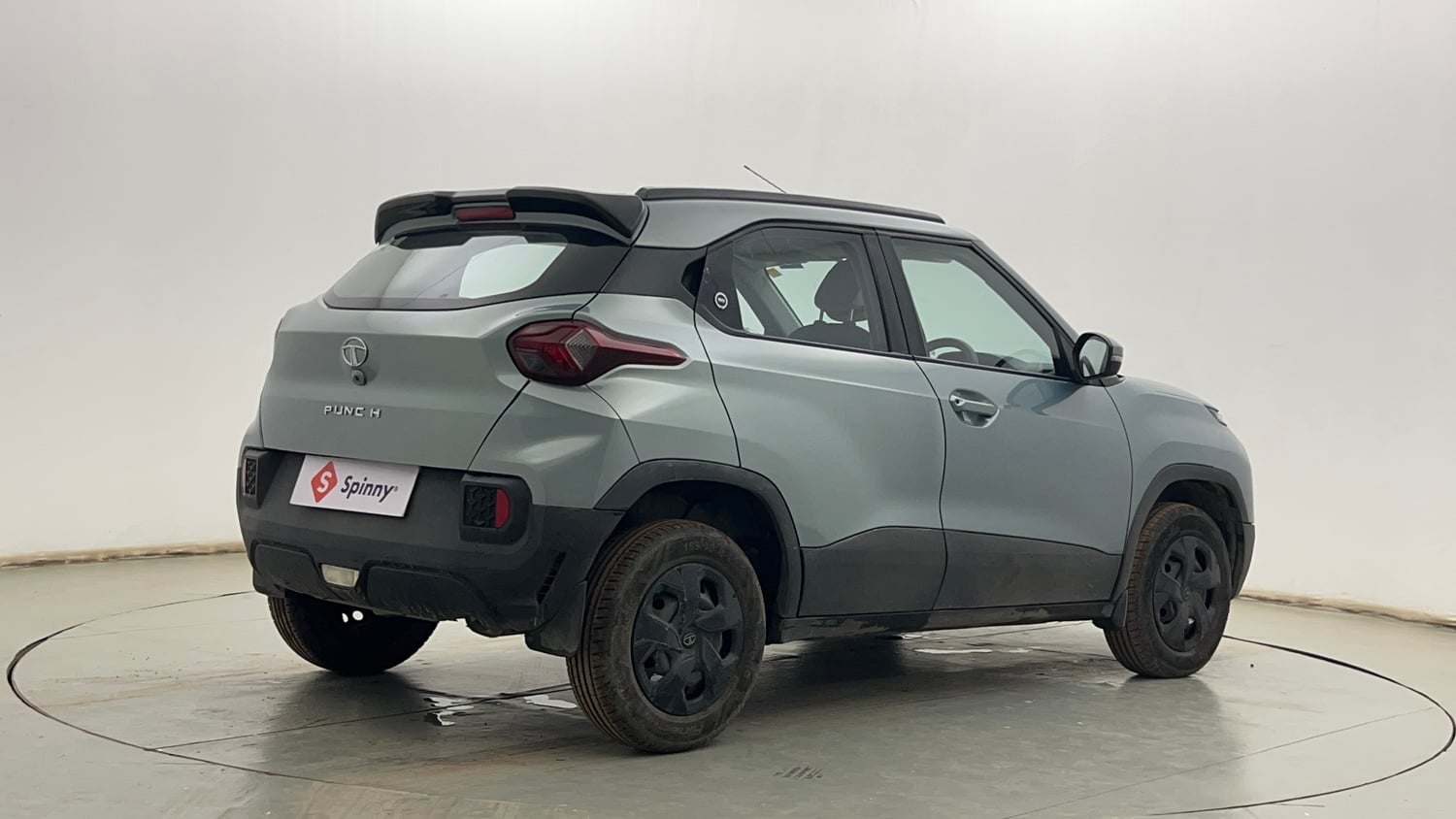 Used 2023 Tata Punch Adventure AMT Petrol Automatic exterior RIGHT REAR CORNER VIEW
