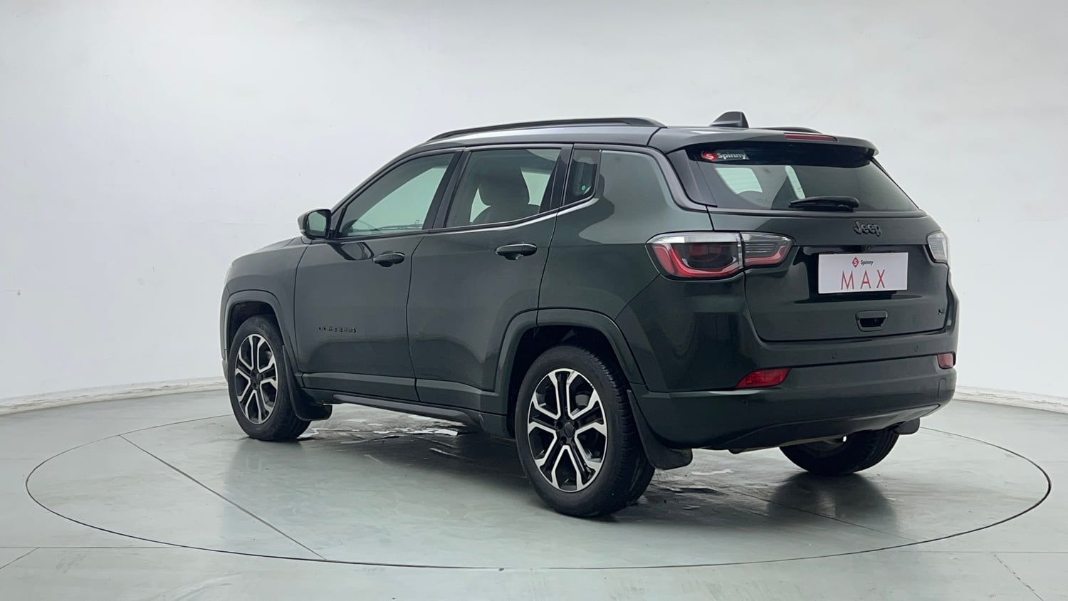 Used 2022 Jeep Compass Model S (O) 1.4 Petrol DCT Petrol Automatic exterior LEFT REAR CORNER VIEW