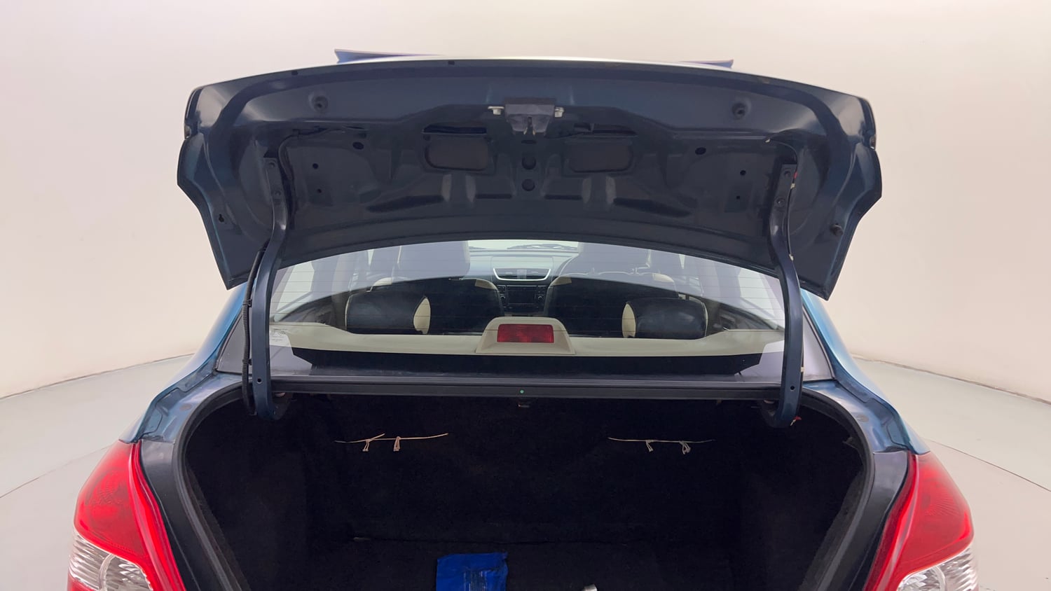Used 2012 Maruti Suzuki Swift Dzire ZXI Petrol Manual interior DICKY DOOR OPEN VIEW