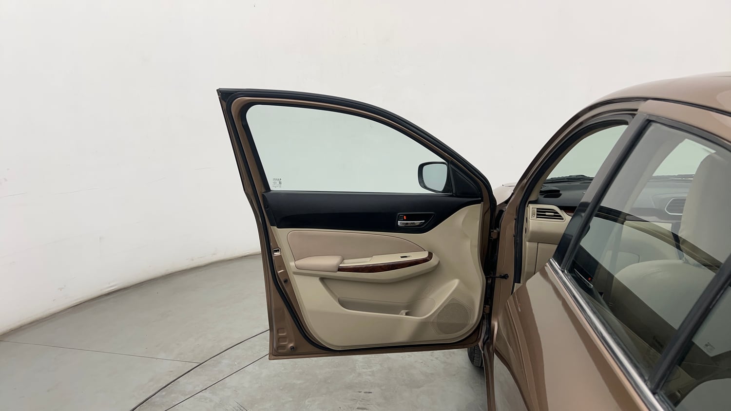 Used 2017 Maruti Suzuki Dzire ZXi Petrol Manual interior LEFT FRONT DOOR OPEN VIEW