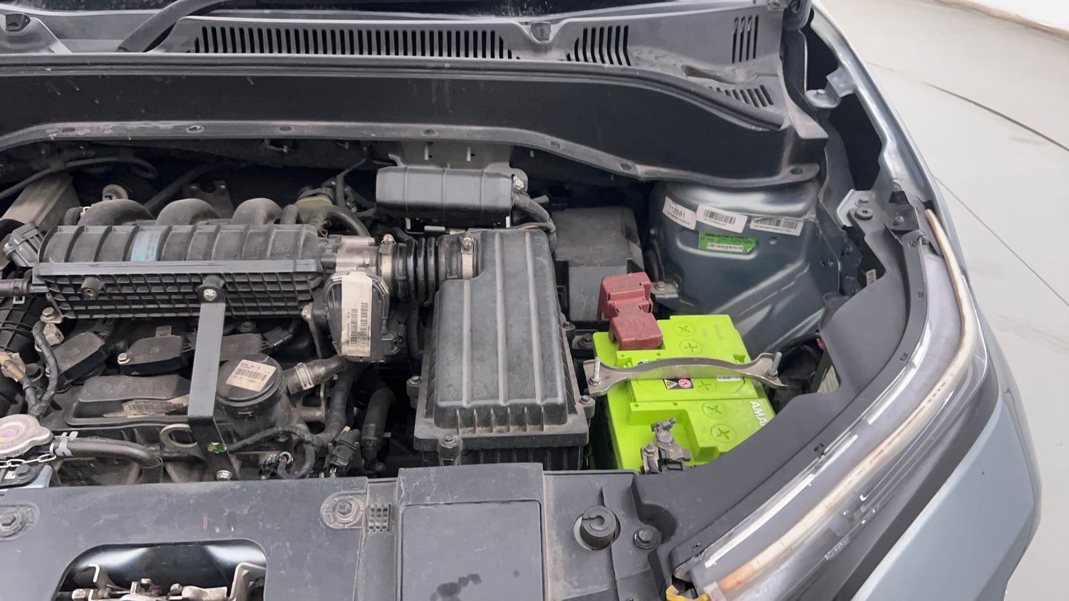 Used 2023 Tata Punch Adventure AMT Petrol Automatic engine ENGINE LEFT SIDE VIEW