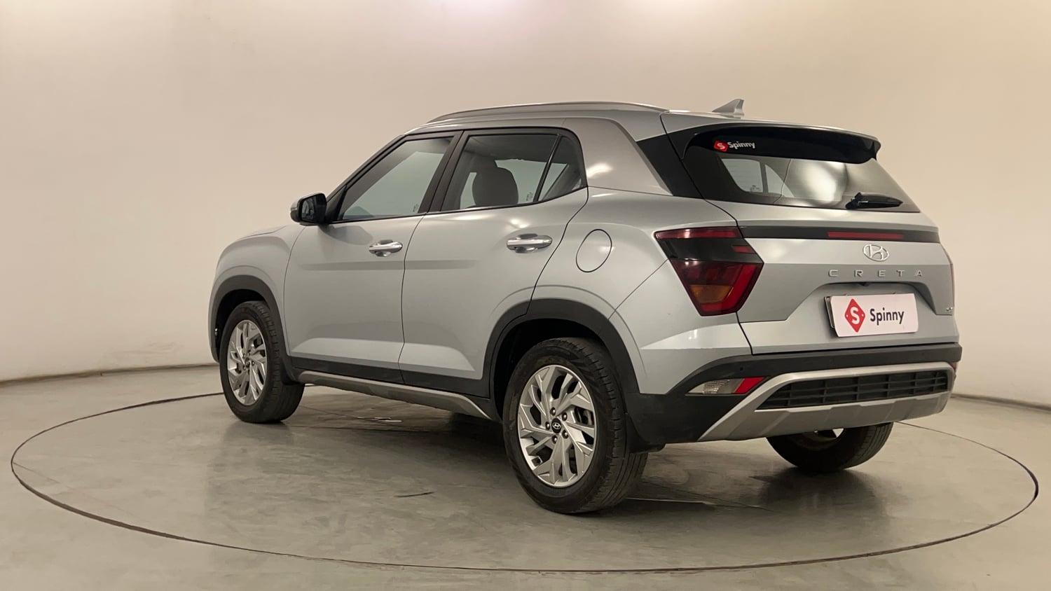 Used 2022 Hyundai Creta SX 1.5 Petrol Petrol Manual exterior LEFT REAR CORNER VIEW