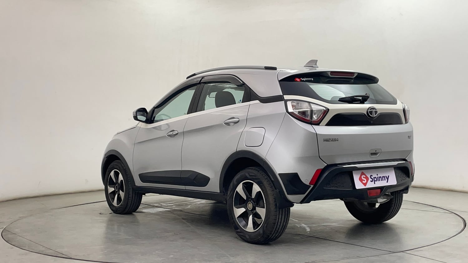 Used 2019 Tata Nexon XZ Plus Petrol Manual exterior LEFT REAR CORNER VIEW