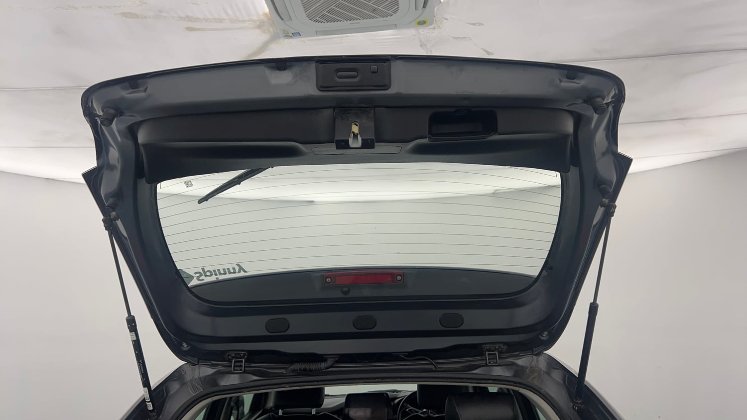 Used 2024 Toyota Glanza V AMT Petrol Automatic interior DICKY DOOR OPEN VIEW