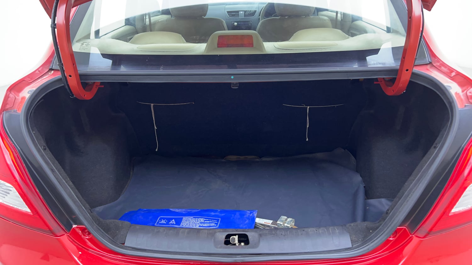 Used 2014 Maruti Suzuki Swift Dzire LXI Petrol Manual interior DICKY INSIDE VIEW