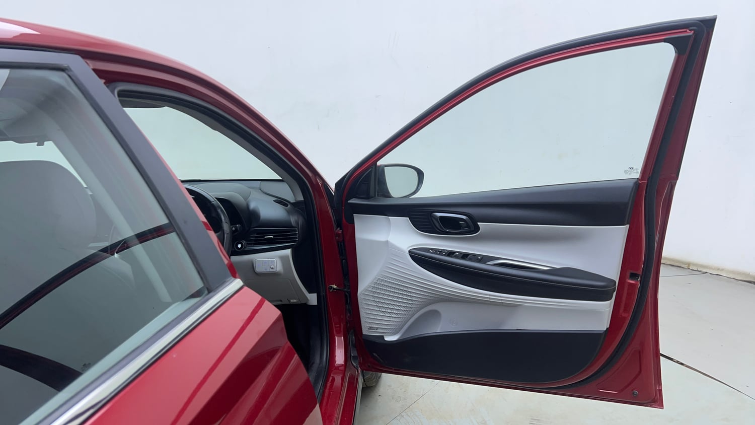 Used 2023 Hyundai New i20 Asta (O) 1.2 IVT Petrol Automatic interior RIGHT FRONT DOOR OPEN VIEW