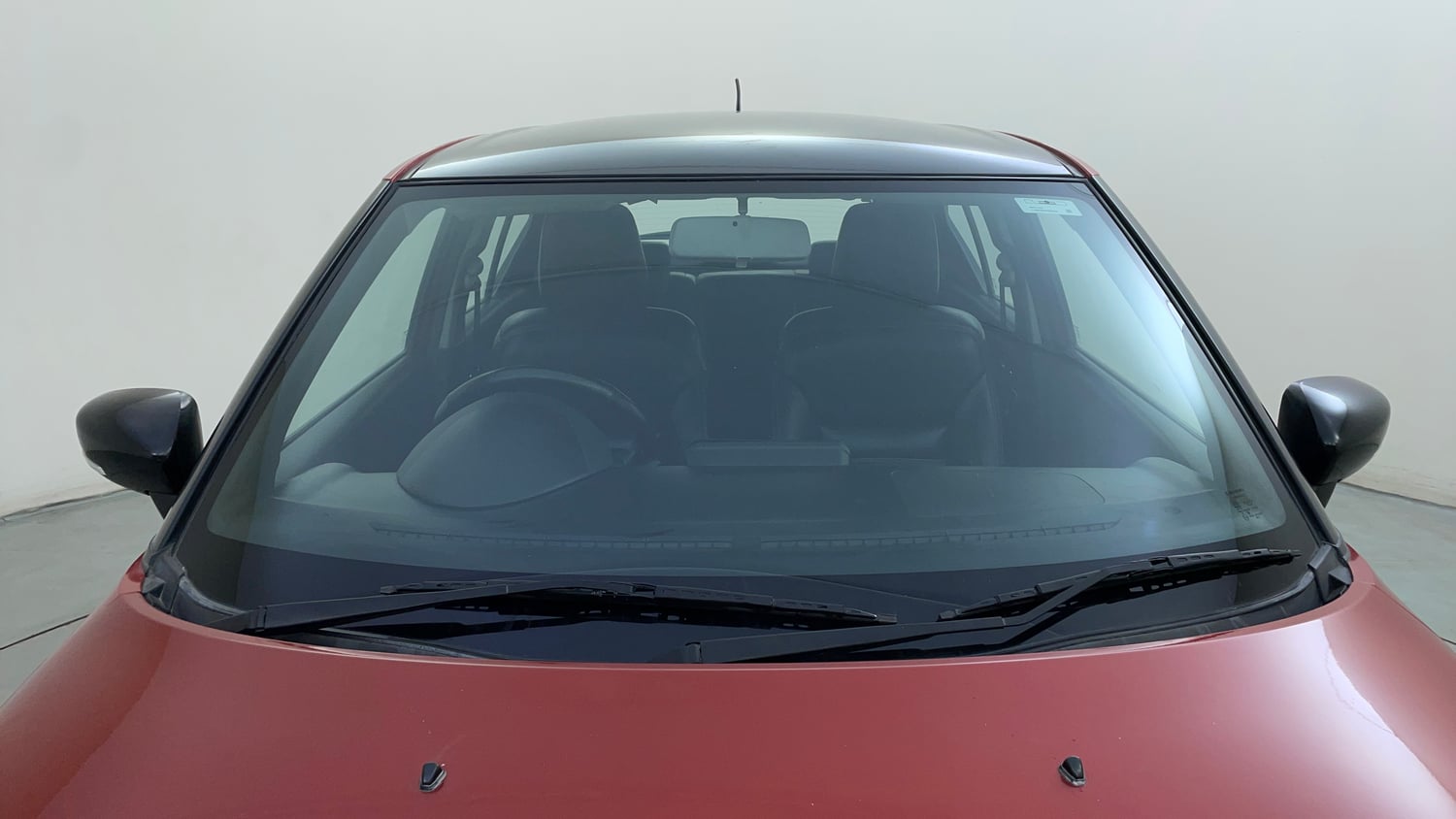 Used 2017 Maruti Suzuki Ignis Zeta 1.2 AMT Petrol Automatic exterior FRONT WINDSHIELD VIEW