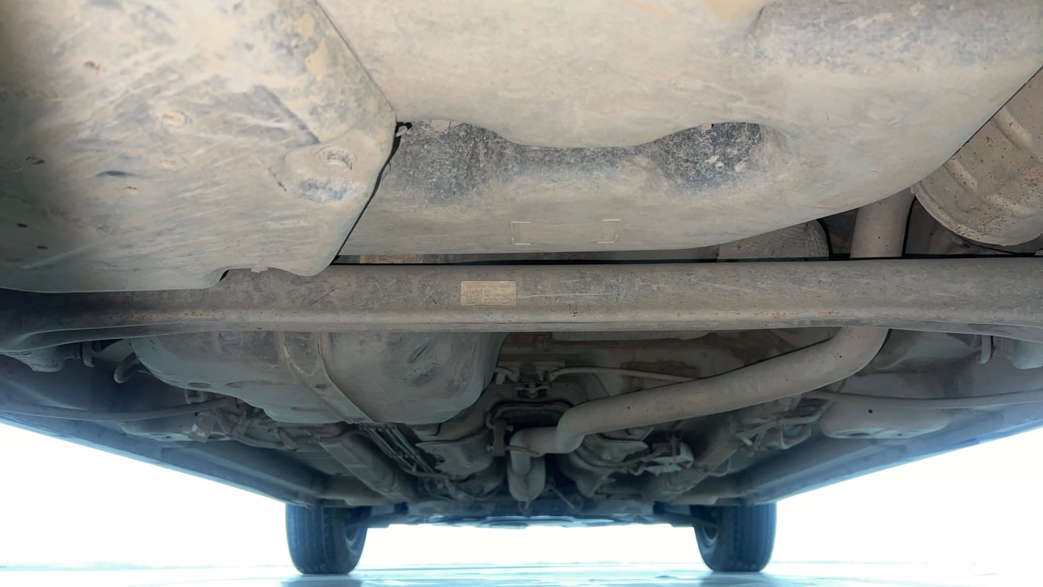 Used 2024 Mahindra XUV 3XO AX5 1.5 Diesel Diesel Manual extra REAR UNDERBODY VIEW (TAKEN FROM REAR)