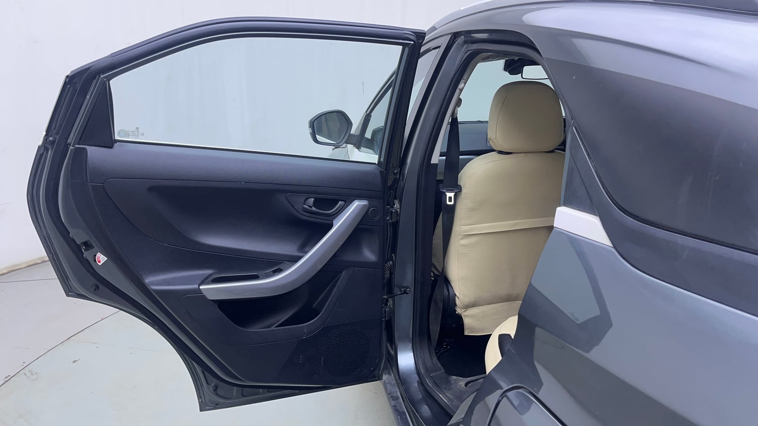 Used 2022 Tata Nexon XM Plus (S) Petrol Manual interior LEFT REAR DOOR OPEN VIEW