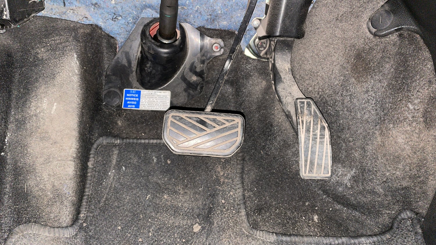 Used 2017 Maruti Suzuki Ignis Zeta 1.2 AMT Petrol Automatic interior PEDALS VIEW
