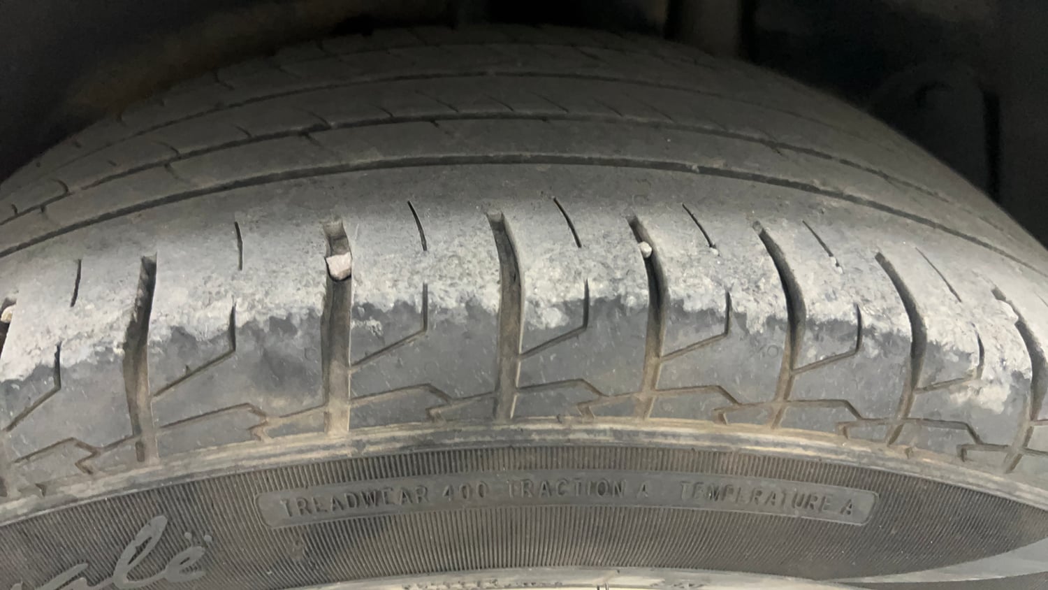 Used 2022 Hyundai Creta SX 1.5 Petrol Petrol Manual tyres LEFT REAR TYRE TREAD VIEW