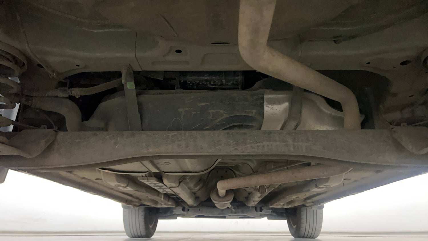Used 2022 Hyundai Creta SX 1.5 Petrol Petrol Manual extra REAR UNDERBODY VIEW (TAKEN FROM REAR)