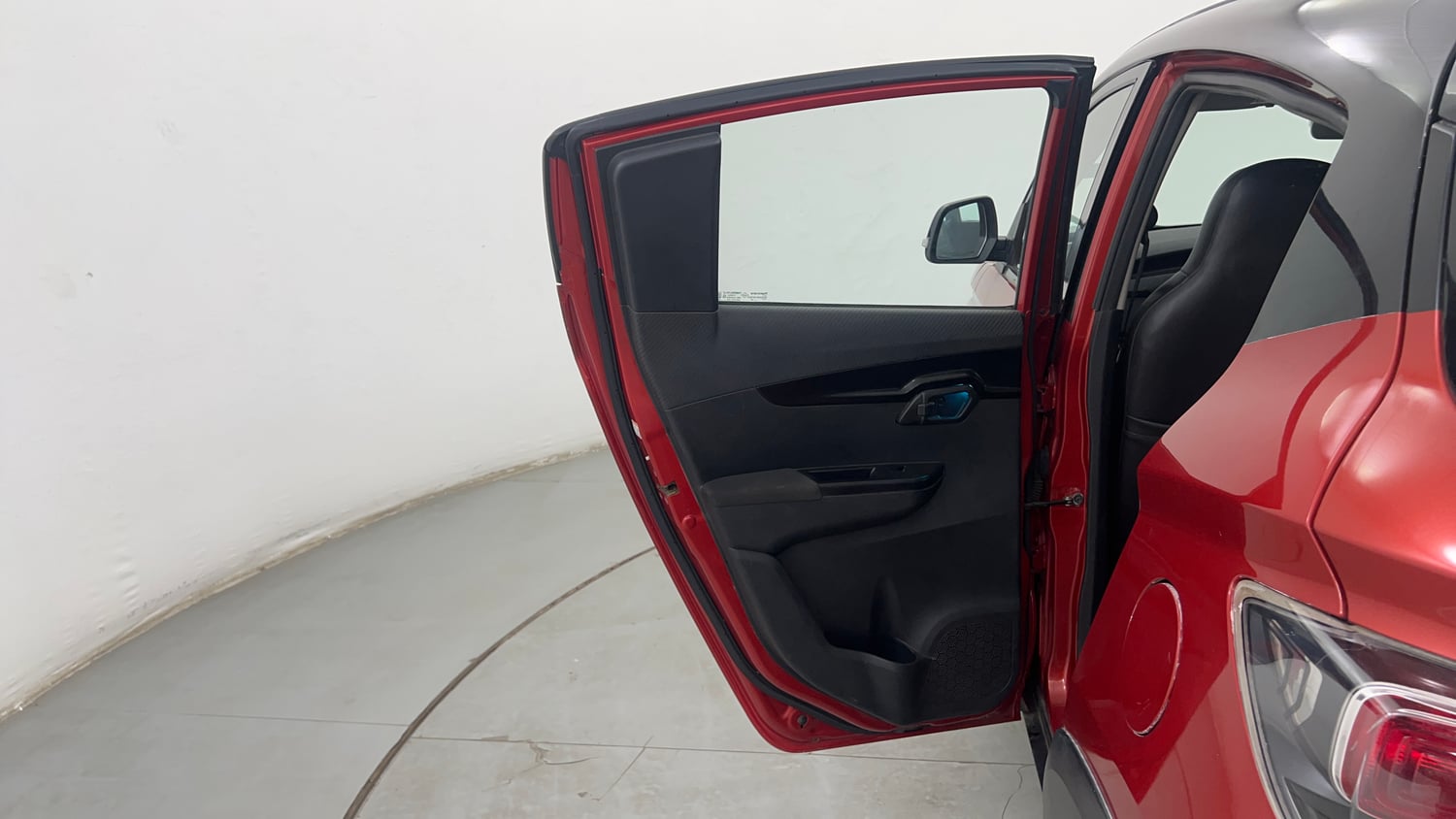 Used 2018 Mahindra KUV100 NXT K8 6 STR Petrol Manual interior LEFT REAR DOOR OPEN VIEW