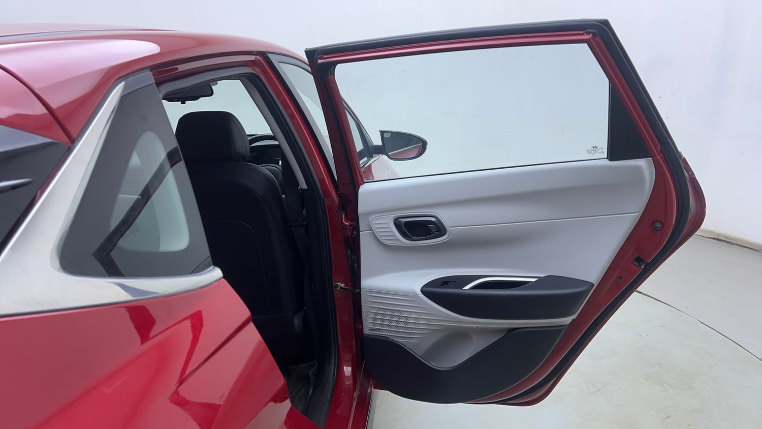 Used 2023 Hyundai New i20 Asta (O) 1.2 IVT Petrol Automatic interior RIGHT REAR DOOR OPEN VIEW