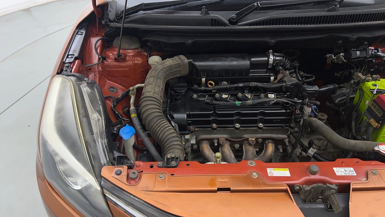 Used 2016 Maruti Suzuki Baleno Alpha 1.2 Petrol Manual engine ENGINE RIGHT SIDE VIEW