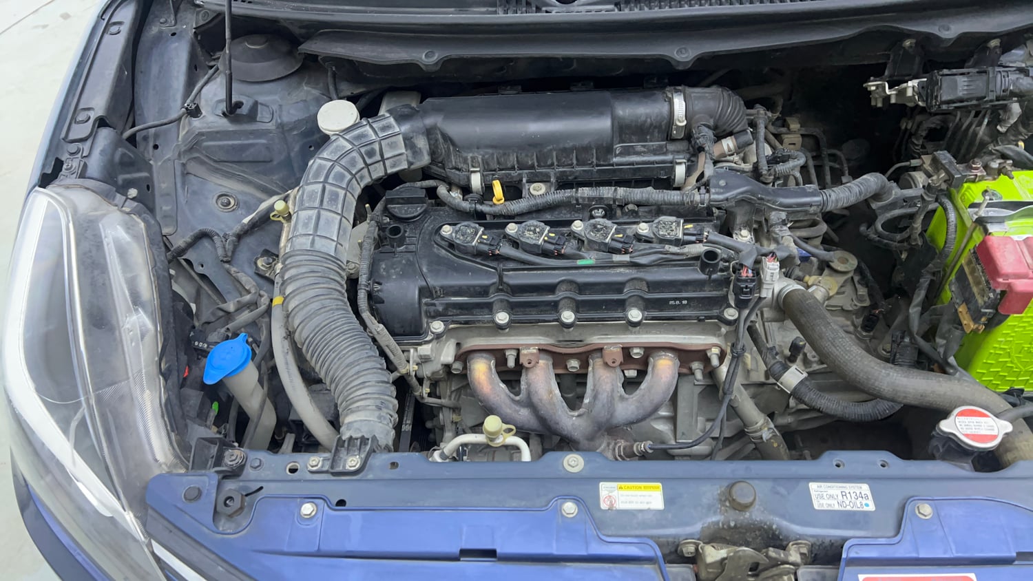 Used 2018 Maruti Suzuki Baleno Alpha 1.2 Petrol Manual engine ENGINE RIGHT SIDE VIEW
