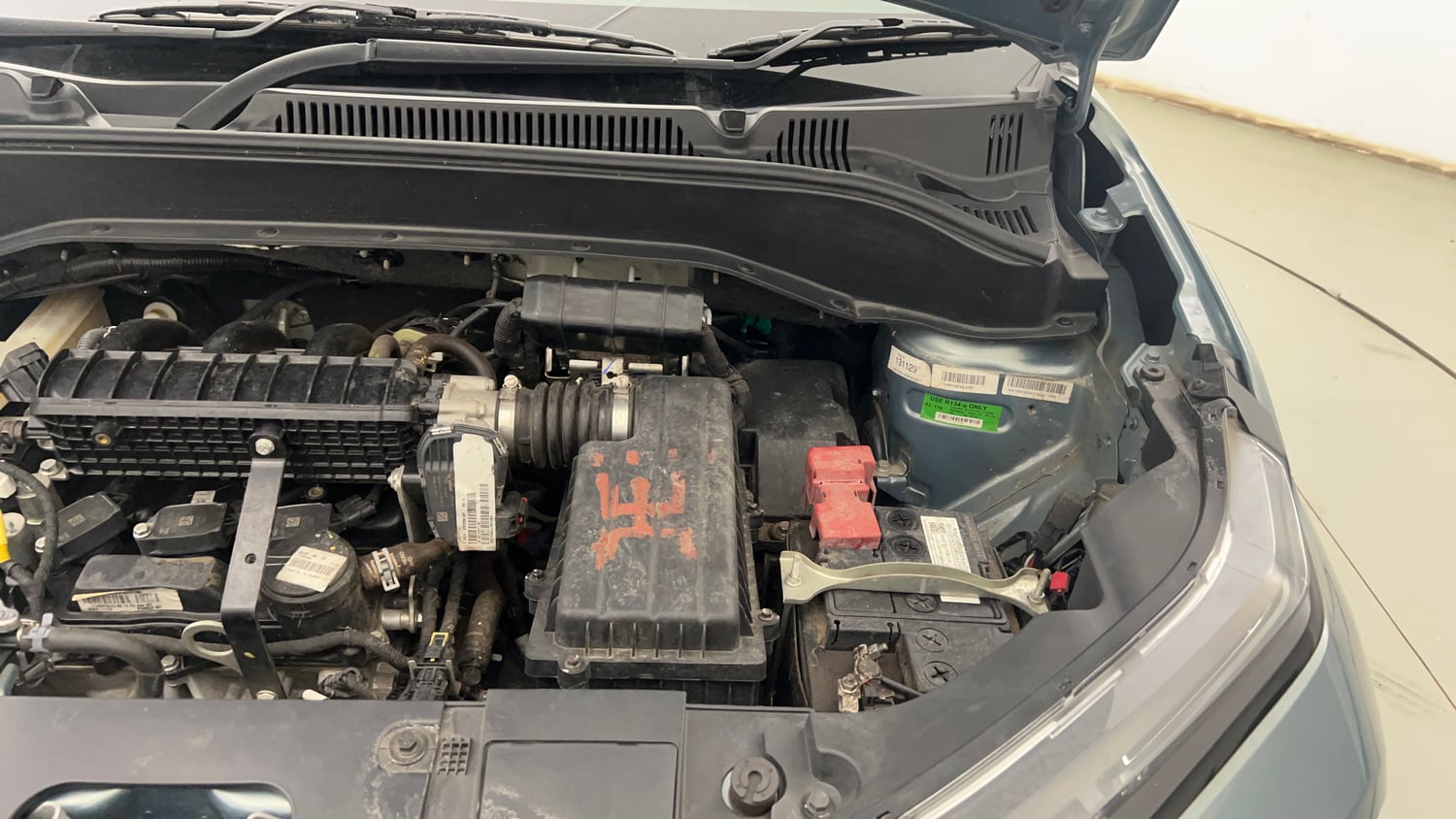 Used 2025 Tata Punch Adventure Plus Petrol Manual engine ENGINE LEFT SIDE VIEW