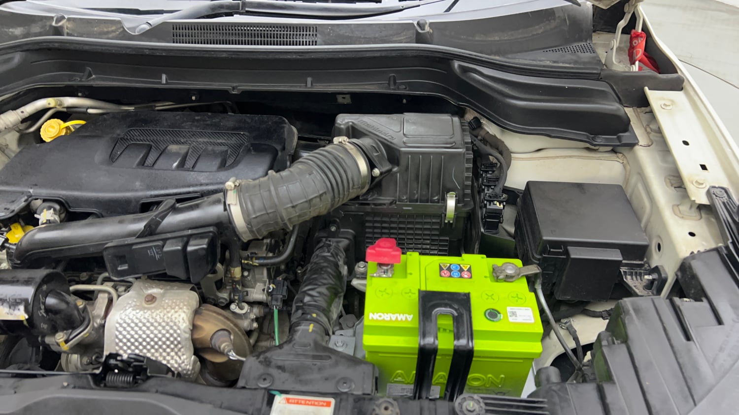 Used 2022 Mahindra XUV 300 W8 1.2 Petrol Petrol Manual engine ENGINE LEFT SIDE VIEW