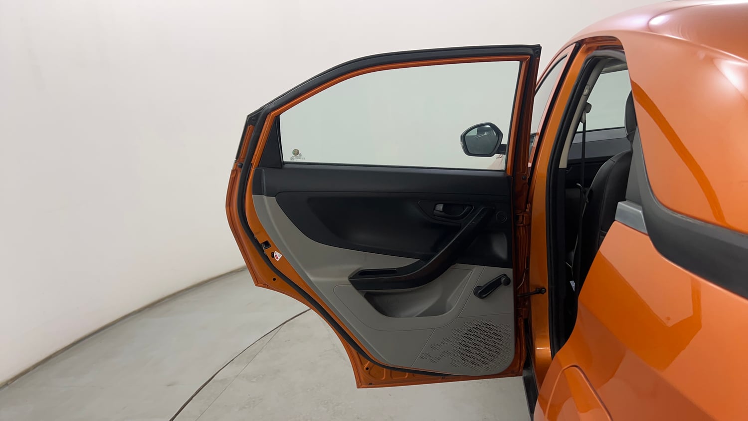 Used 2018 Tata Nexon XE Petrol Manual interior LEFT REAR DOOR OPEN VIEW