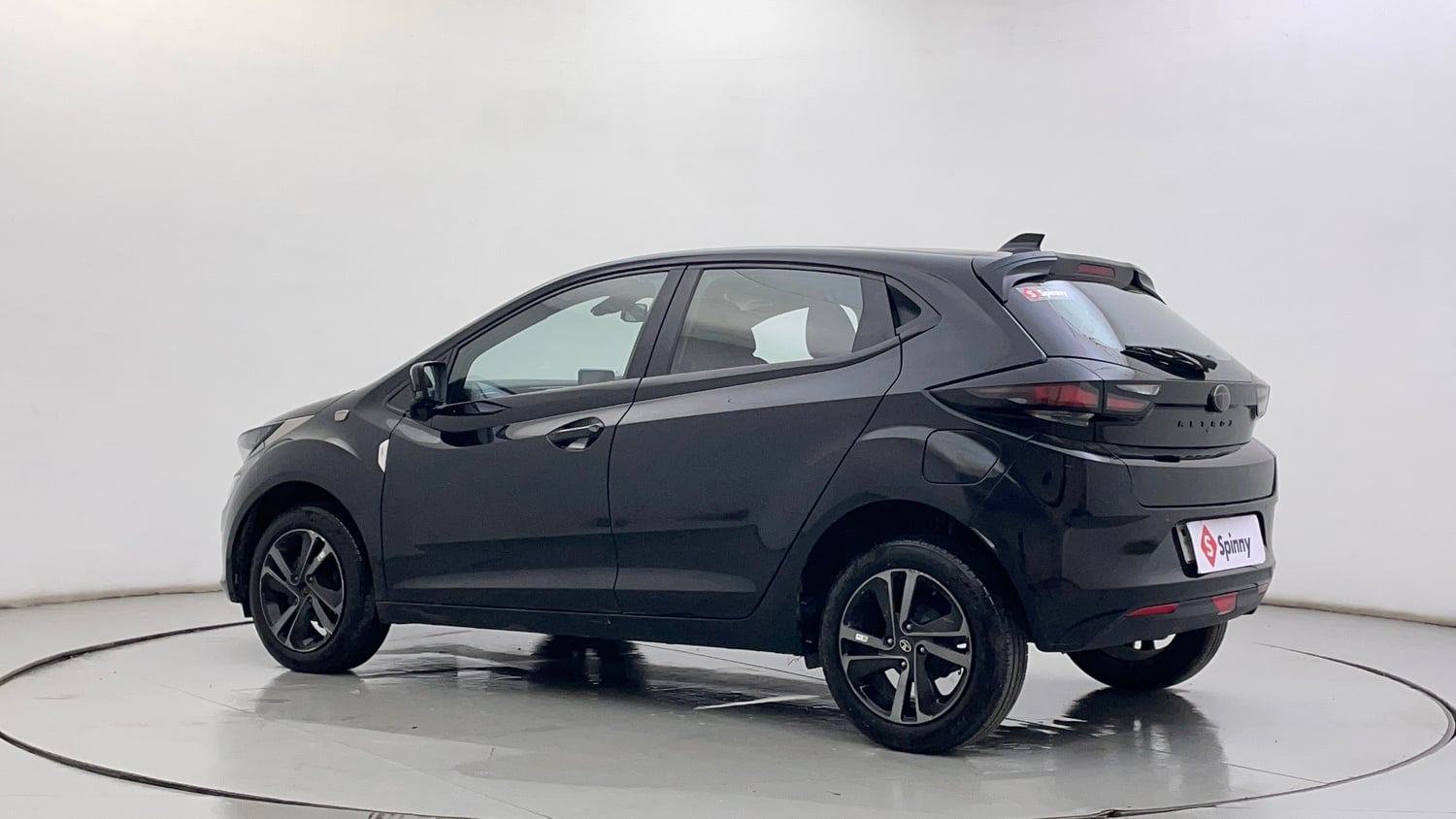 Used 2024 Tata Altroz XZ Plus (S) Dark Edition Petrol Manual exterior LEFT REAR CORNER VIEW